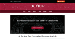 Desktop Screenshot of divinegemsandstones.com